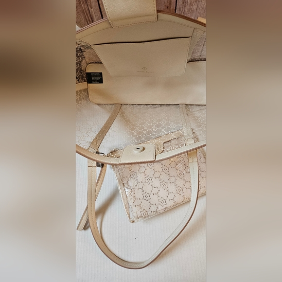 NANETTE LEPORE Clear Tote & Wristlet NWT - Picture 7 of 15
